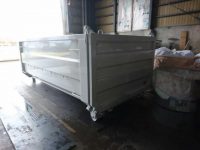 4tトラック用 脱着式8㎥コンテナ – 除雪の総合デパート 株式会社ニットク